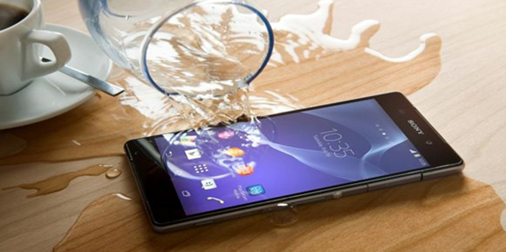 纳米防水涂层让手机进水后依然完好无损